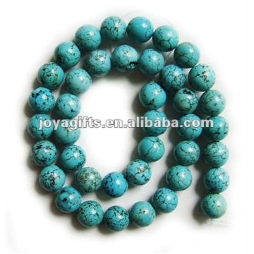 10MM Blue Turquoise Stein Runde Perlen